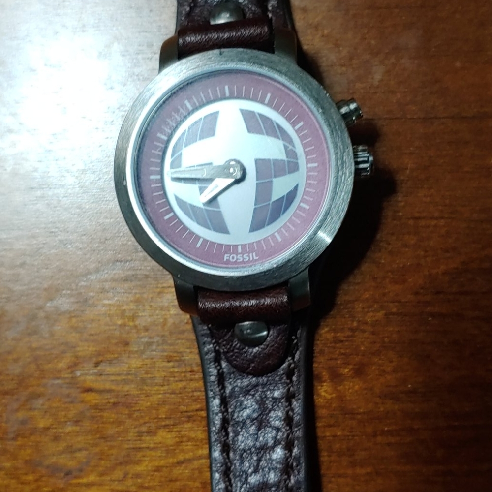 Woman's Fossil Big Tic watch
